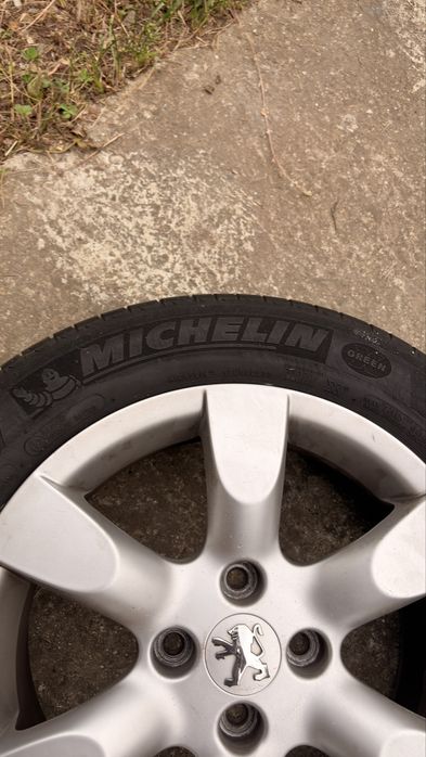 Jante aliaj Peugeot 16” + anvelope Continental/Michelin  205/55 R16