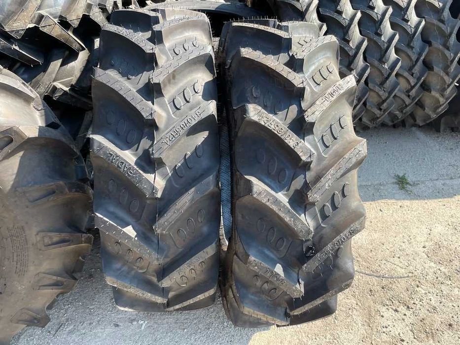 Cauciucuri noi 340/85R24 radiale pentru tractor fata marca BKT