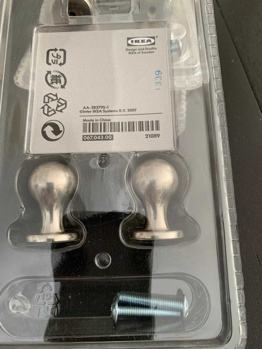 Butoni mobila 8 bucati noi, ambalaj sigilat (IKEA)