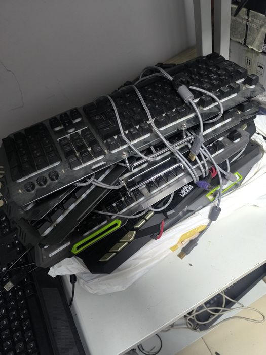 Клавиатура и мышки б/у