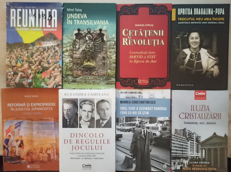 Carti de istorie despre istoria romanilor, comunism in Romania, razboi