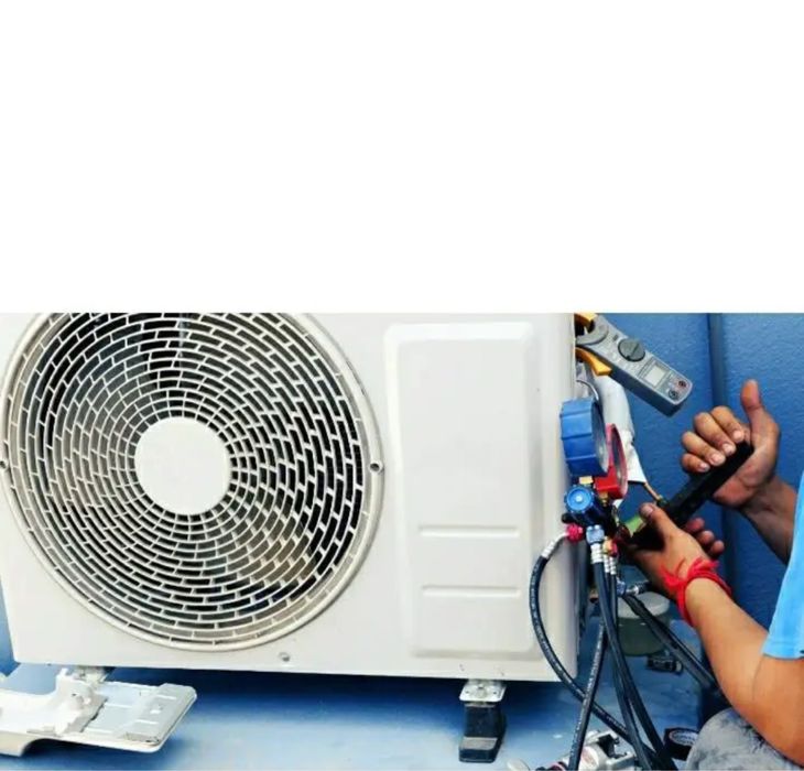 Установка кондиционера без пыли