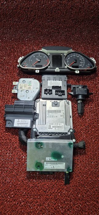 Kit Pornire A6 2.7/ Cheie/ Calculator ECU/ Imobilizator cu Inel Citito