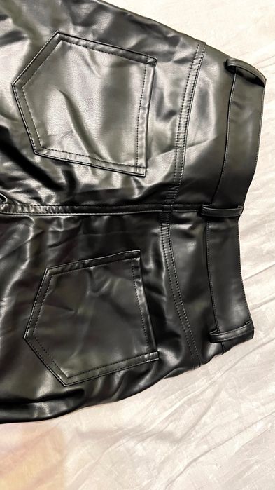 Новые кожаные брюки