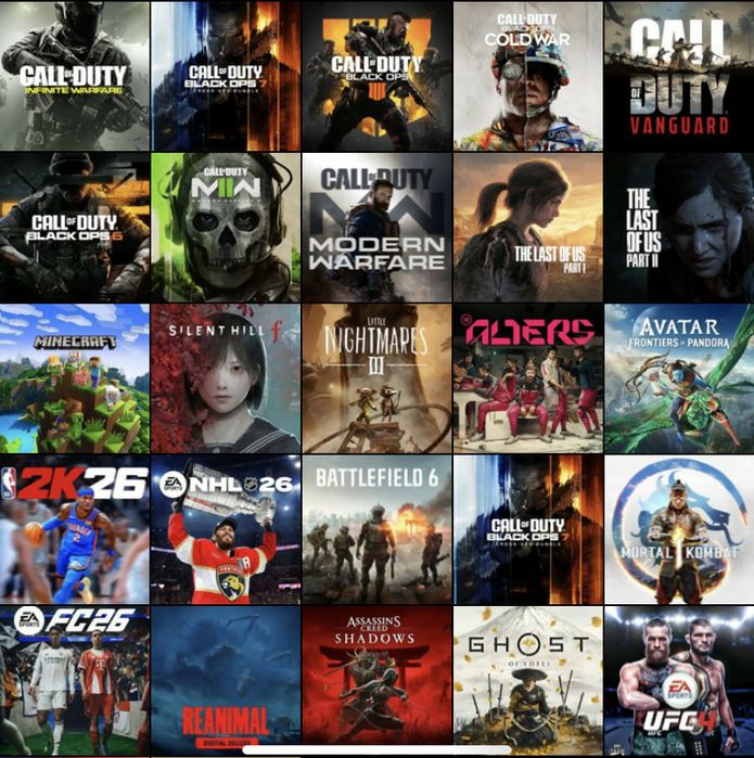 Игры на Ps4/Ps5 лицензия, не прошивка!