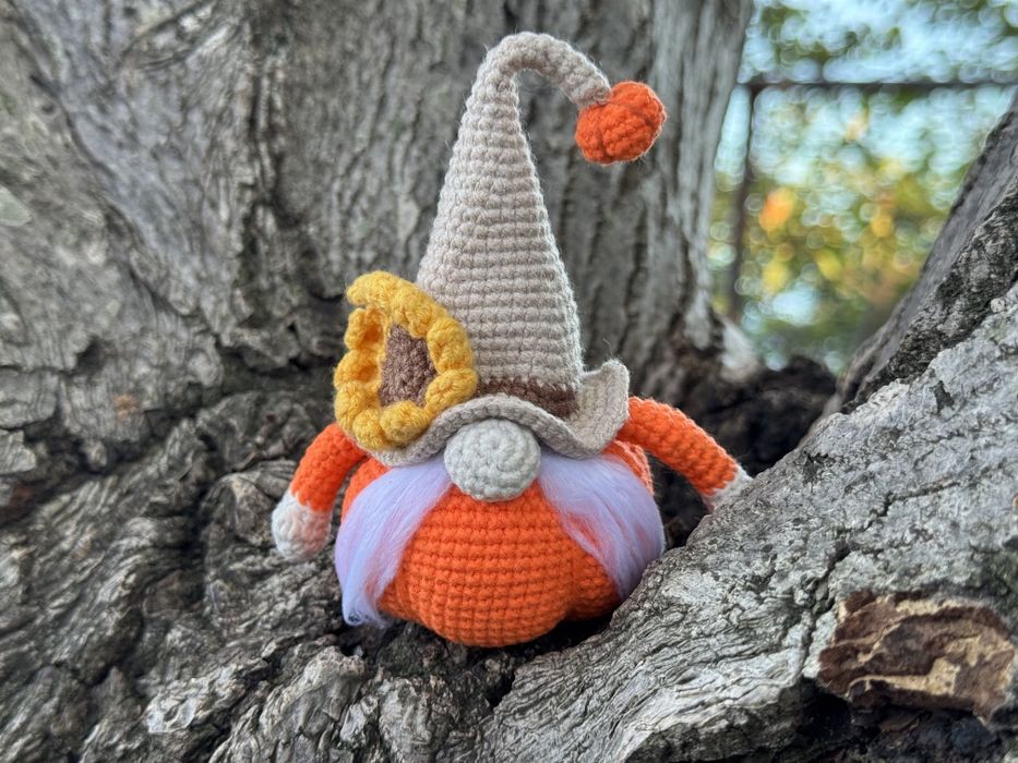 Плетен гном тиква