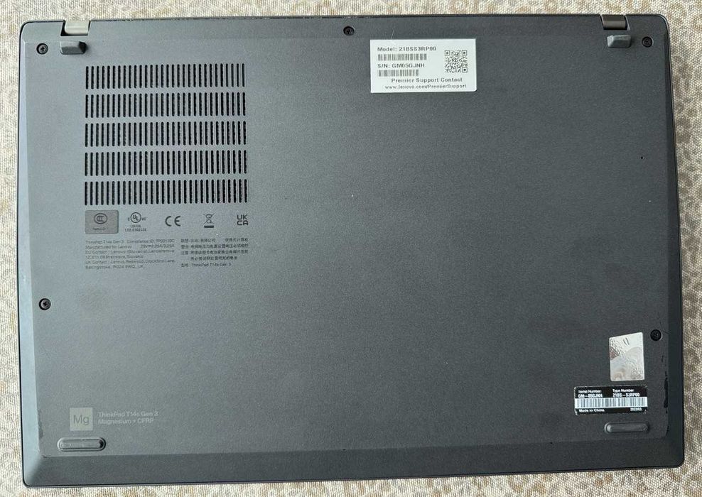 Ноутбук Lenovo ThinkPad T14s Gen 3