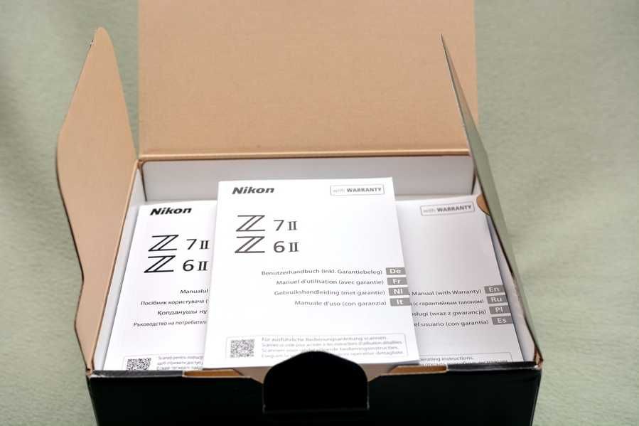 Mirrorless Nikon Z6II camera foto full frame NOU - zero cadre - pret fix