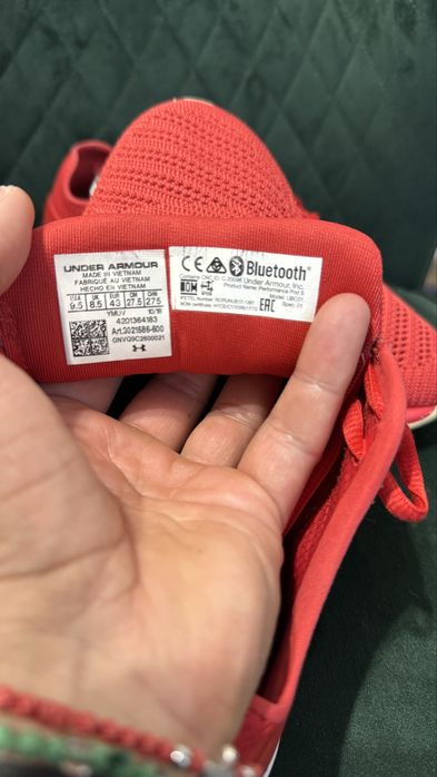 Under Armour ,Hovr Sonic 2 M, Rosu, 43