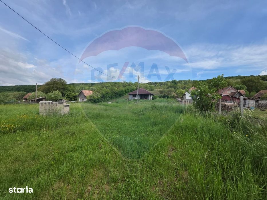 Casă la roșu cu teren 4.234 mp, cadru natural deosebit – Deag, Iernut