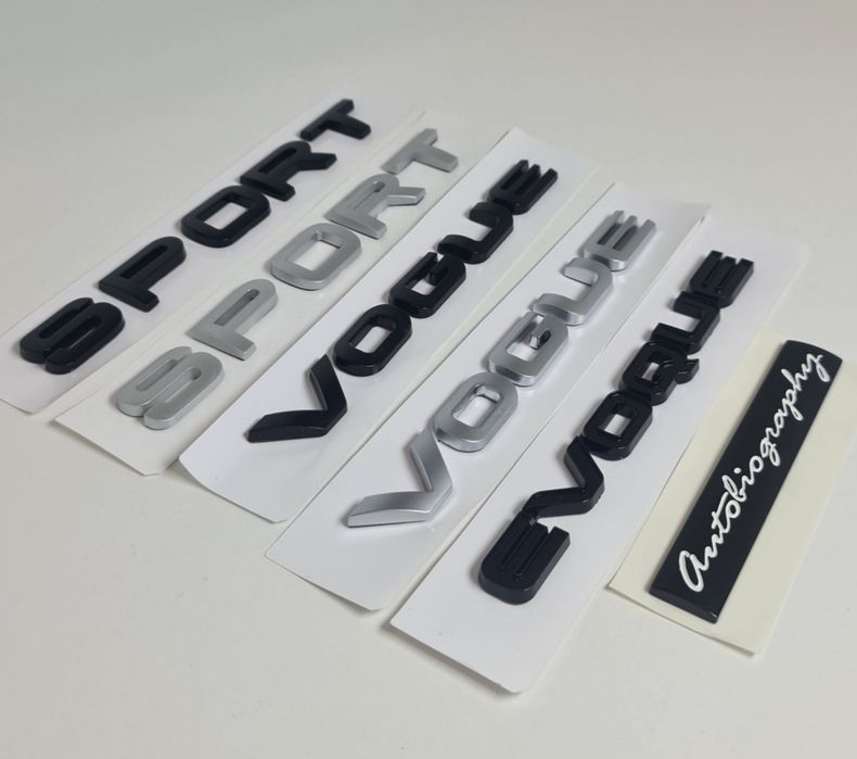 Emblema-Sigla-Logo-Stema-Scris-Capace-Centrale-Range-Rover-Sport-Evoque-Velar-Negru-Black