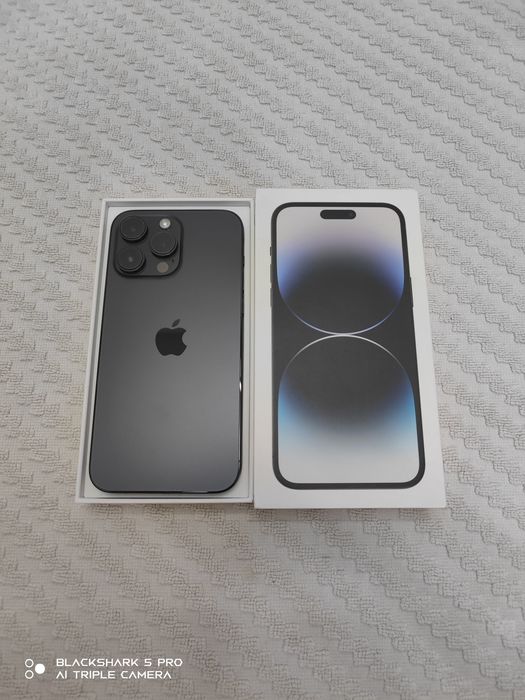 iPhone 14 Pro Max, 256GB Space Black Neverlock 9.8/10