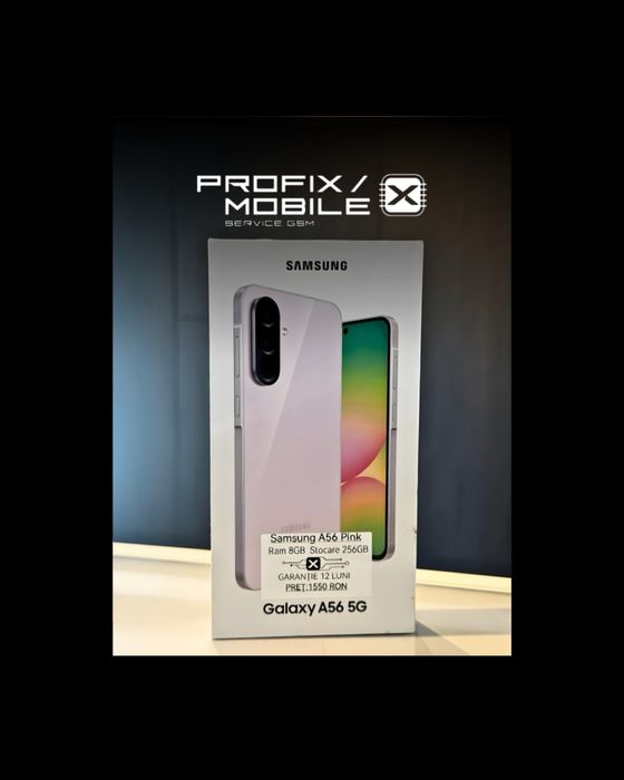 Samsung A56 5G Lavander 256 GB Sigulat Factura/Garantie