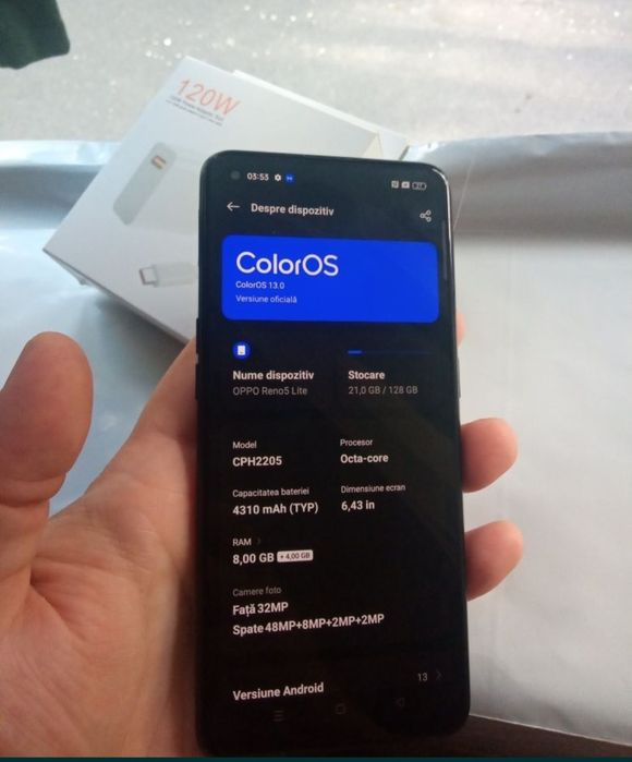 Telefon Oppo Reno 5 lite - 128GB / 8GB ram(+4GB) - Dualsim - Android 1