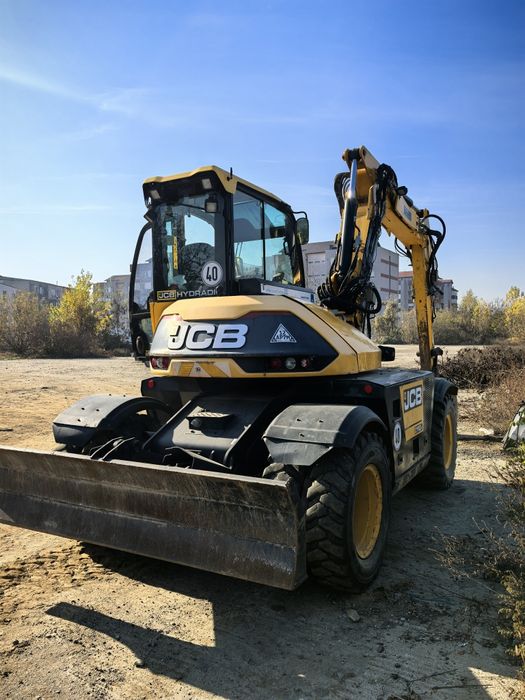 JCB excavator pe roti Hydradig instalație PROLEC