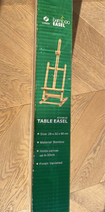Пора рисовать красоту! Мольберт студийный, бамбуковый
