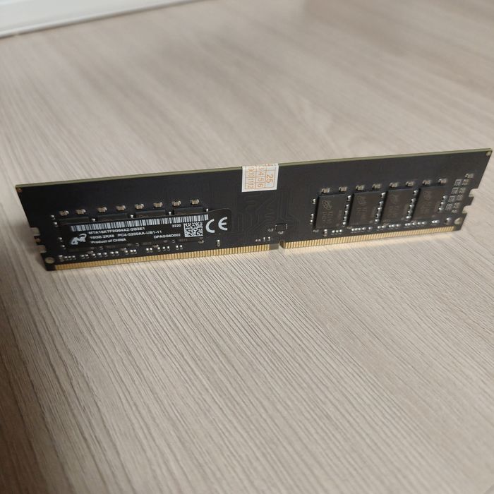 Micron DDR4 16GBx1 3200мгц ОЗУ
