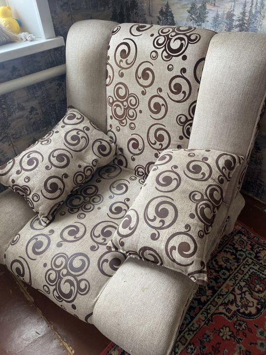 кресло кравть трансформер с подушками