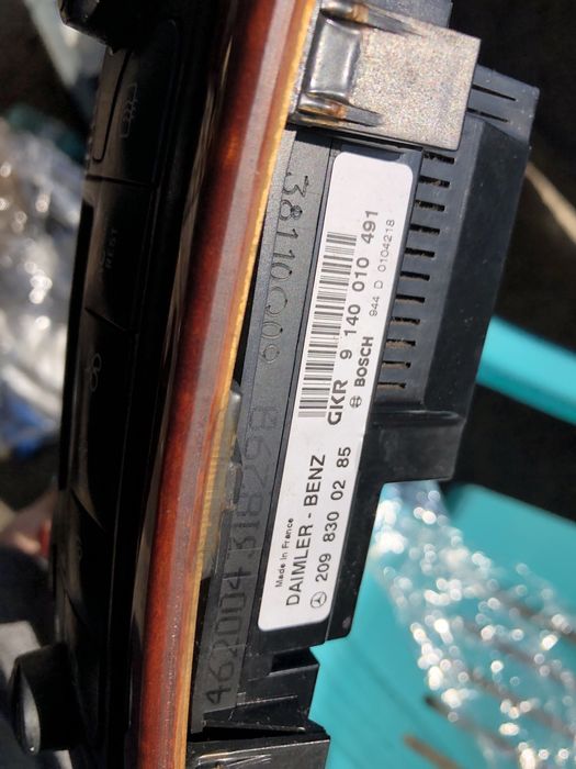 Управления за клима и други за w203