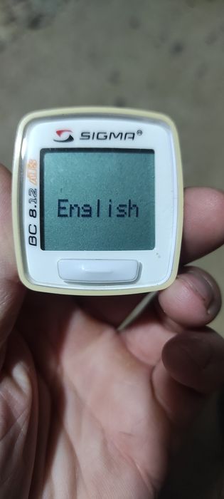 Ciclocomputer Sigma 8.12 ATS