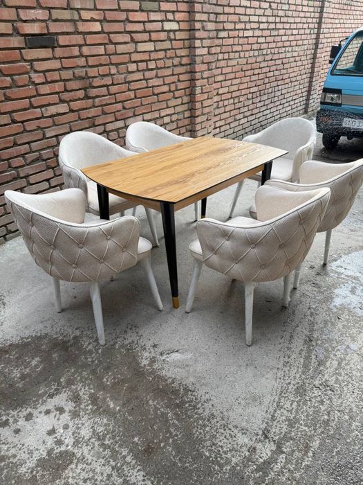стол стул stol stul oshxona kafe uchun