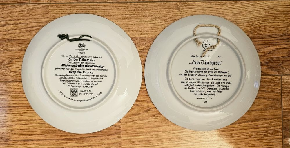 Farfurii decorative din portelan