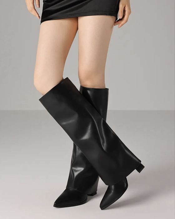 сапоги трубы ботфорты