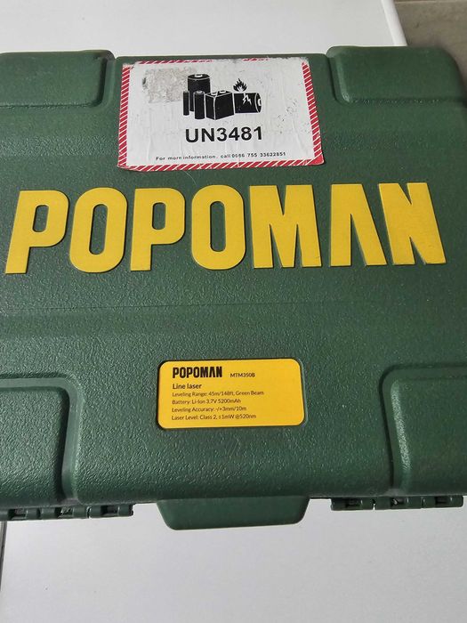 Nivela laser Popoman