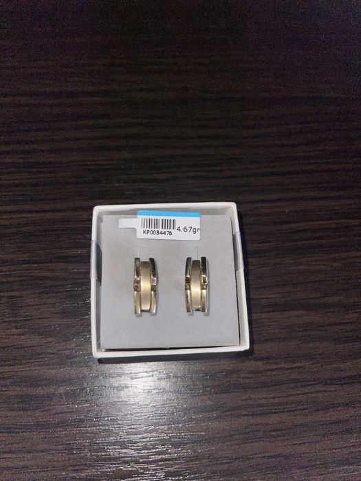 Серьги желтое золота 4,67гр