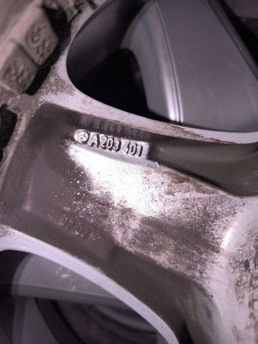 Джанти  RONAL Germani  16 цола  за Мерцедес със зимни гуми