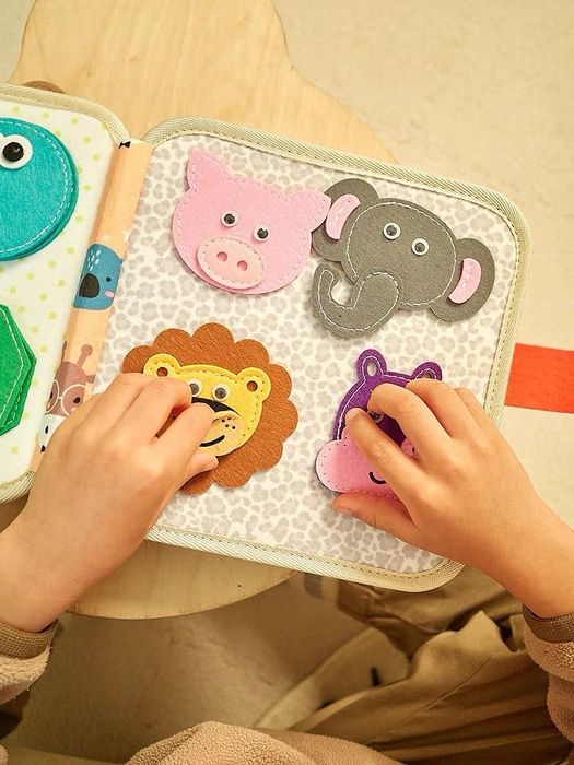 Жираф книжка развивашка