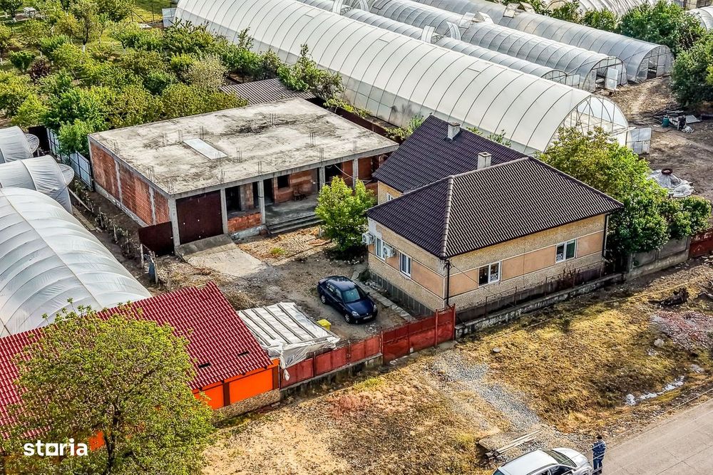 Casă finisată + casă în construcție, la același preț!