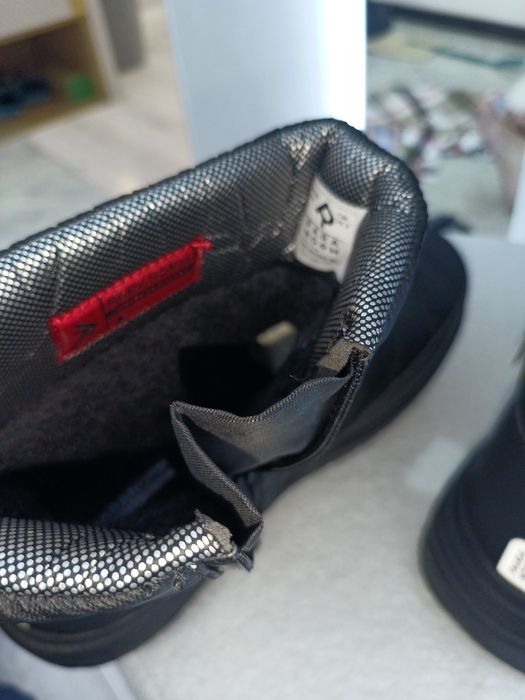 Зимние ботинки утерленные