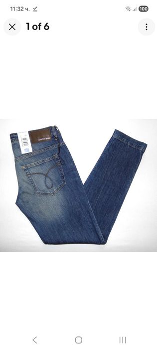 Дамски дънки Calvin Klein 27