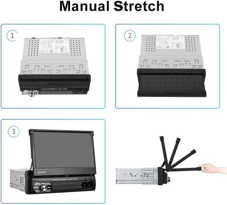 Мултимедия с камера за задно виждане, Bluetooth, FM, MP3, MP4, МР5
