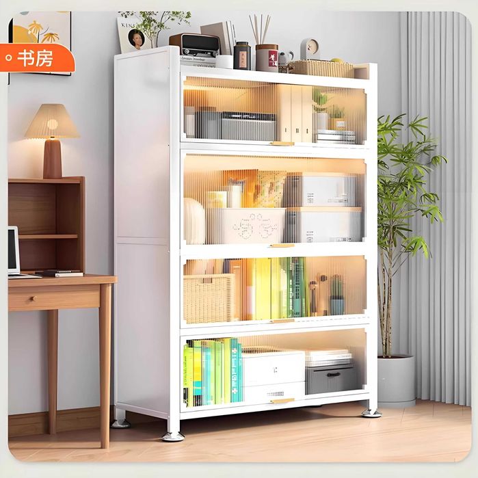 Шкаф для хранения книг и бумаг/Многоуровневый книжный шкаф из металла