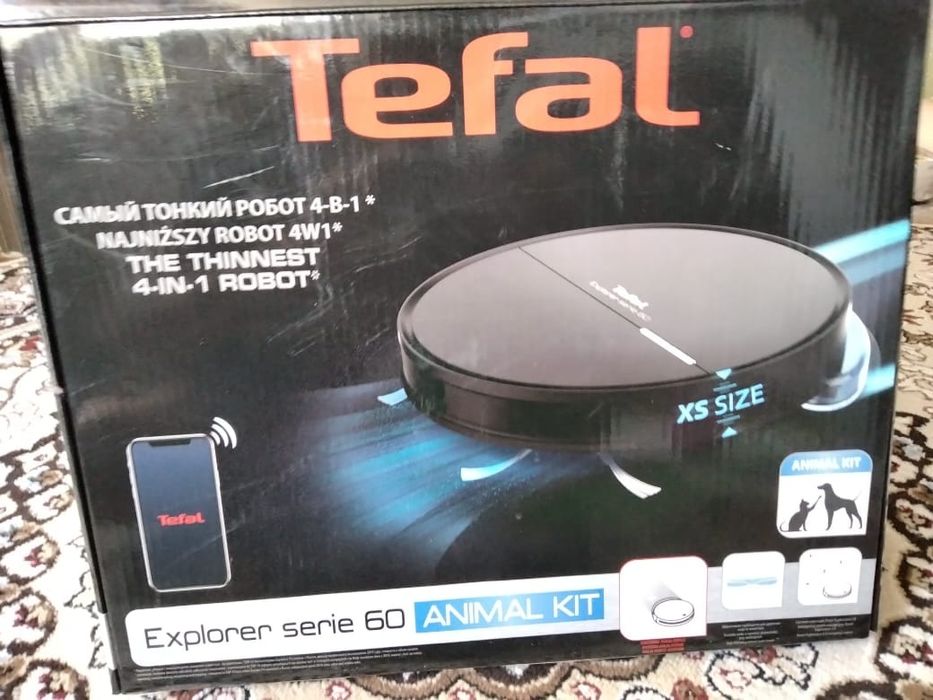 Продам робот пылесос Tefal explorer serie 60