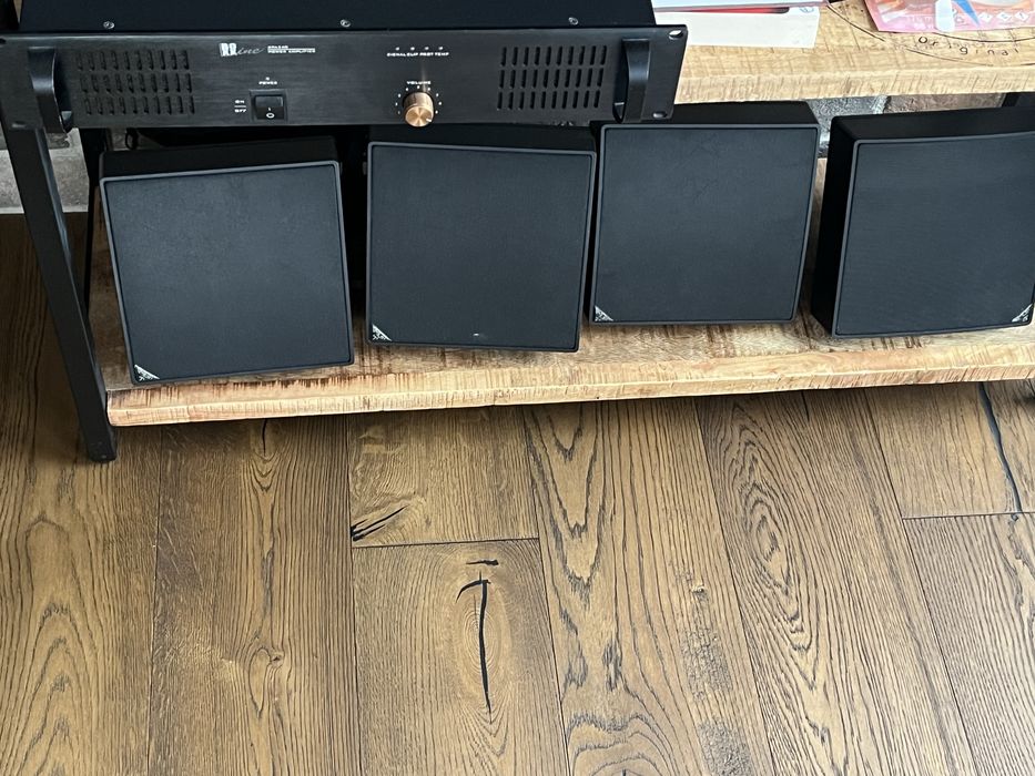 Усилвател + четери тонколони