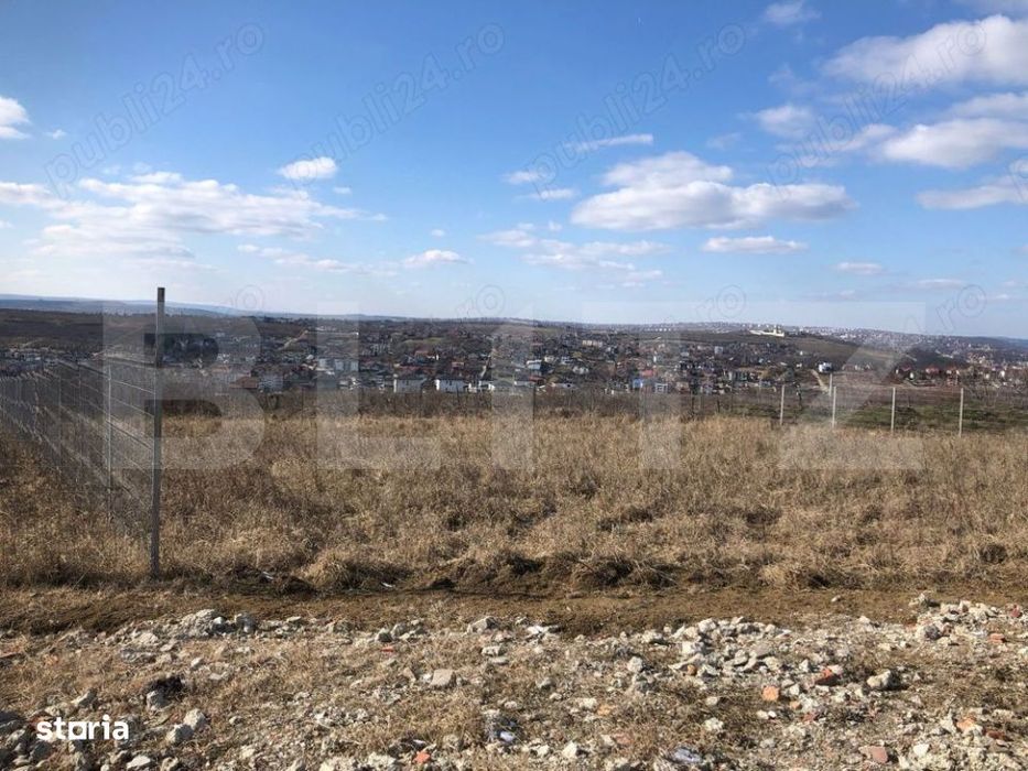 Teren intravilan, 1000 mp, autorizatie de construire emisa, zona Buciu