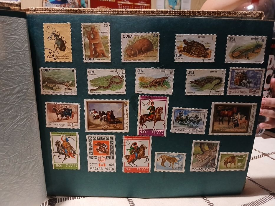 Стари марки унгарски и усср и куба