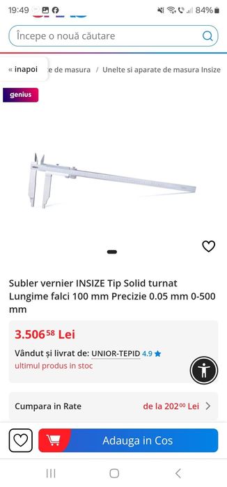 Subler mitutoyo 550 ml NL 89
Original made japan