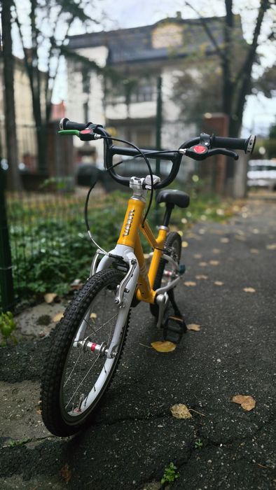 Bicicleta Woom 3 Galbena