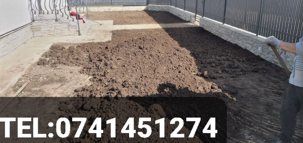 Pământ Negru/Nisip/Pământ grădină/Pământ umplutură