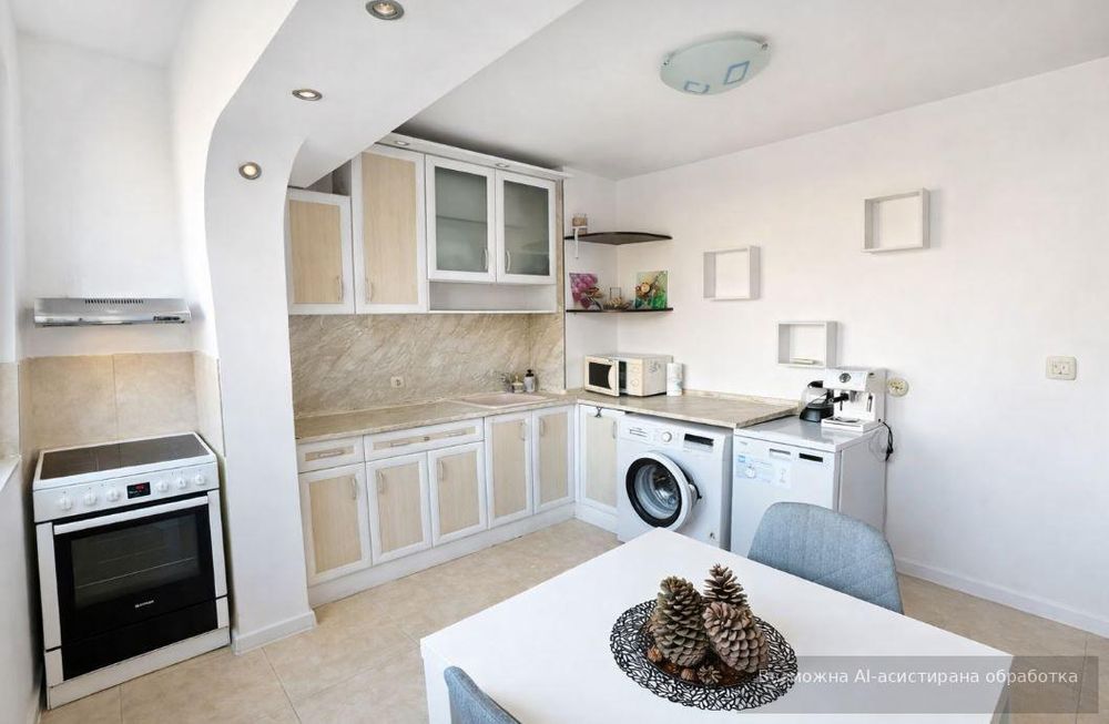 Дава се под наем Тристаен апартамент в Варна, Чайка - 62 кв.м за 548.25 € - Снимка #2