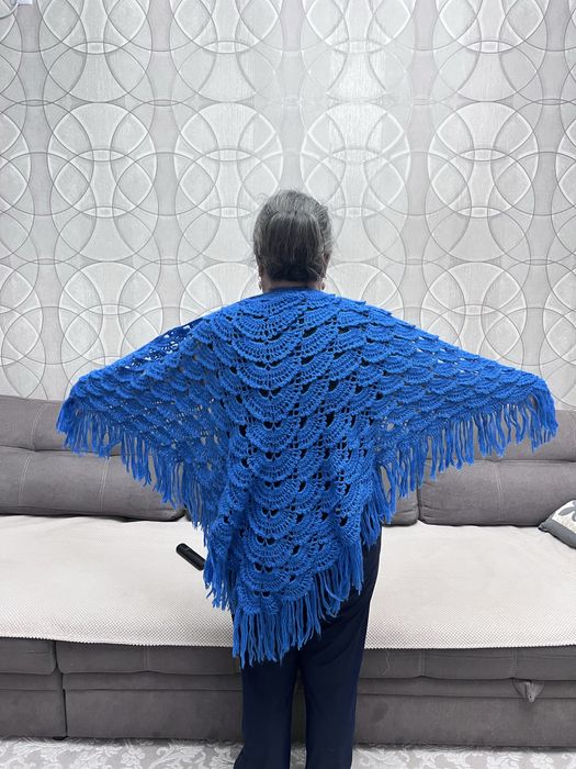 платки вязаные.