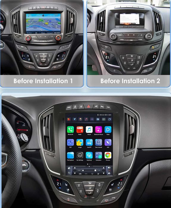 Мултимедия за Opel Insignia навигация вертикална Android вертикална