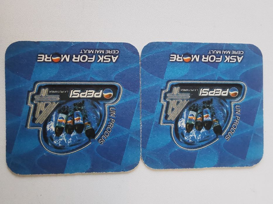 Suport Pahar Pepsi Suporti pahar Biscuiti Set coastere Pepsi