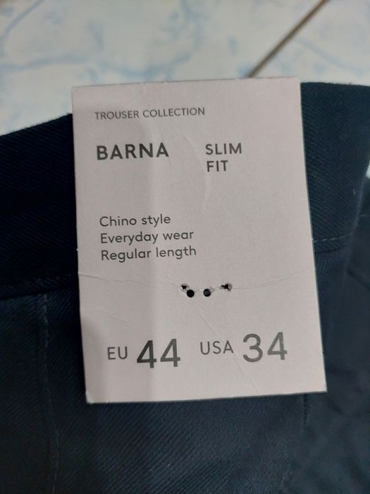 Pantaloni barbati 32(42), 34(44), 36(46) Mango