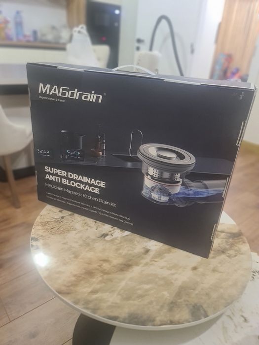 MAGdrain магнитен сифон за кухненска мивка – нов, немонтиран