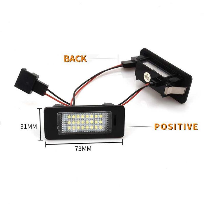 Лед плафон-Ауди А1,А4,А5,А6,А7,Q5,TT-VW Голф,пасат,шаран,тюран,туарег